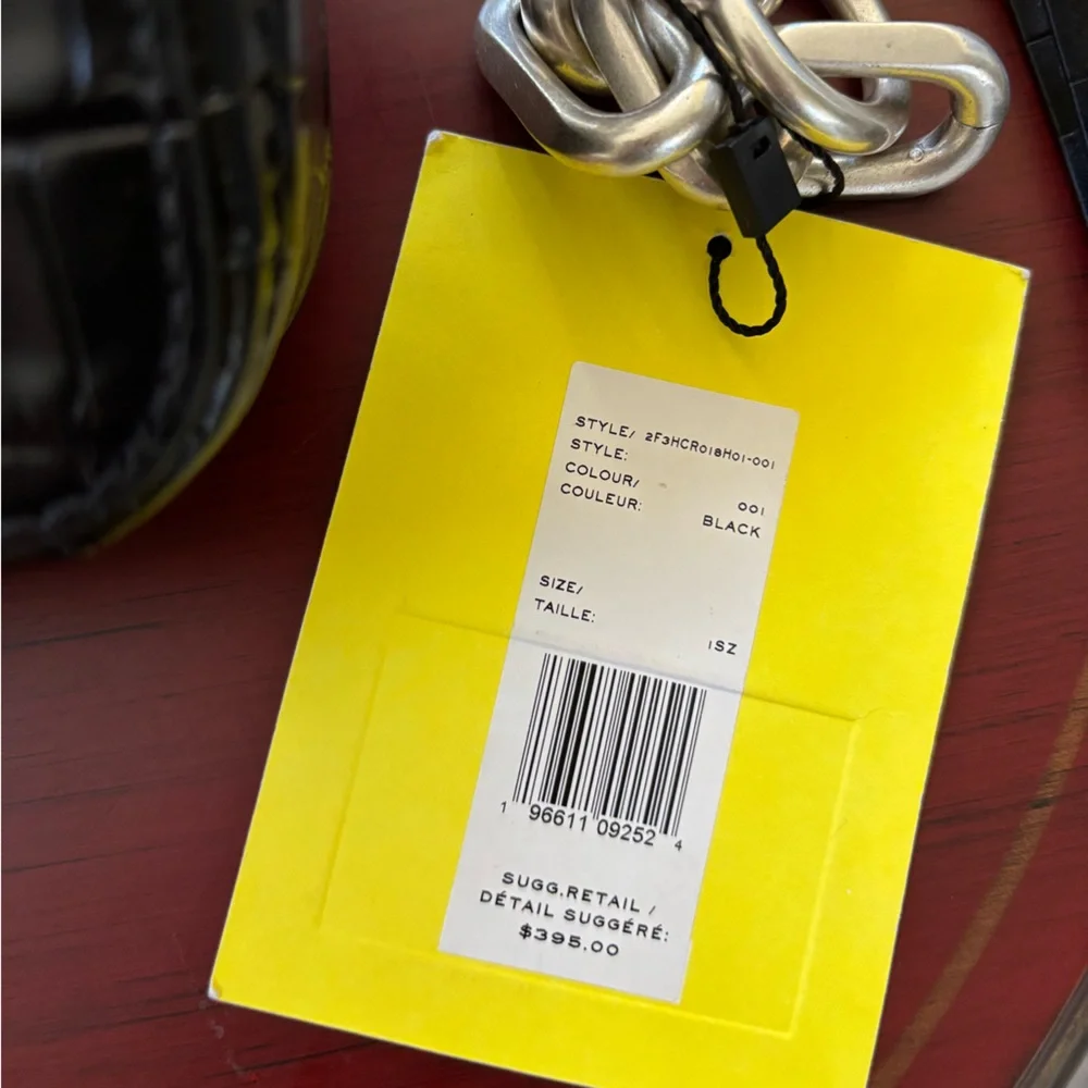 MARC JACOBS The Croc-Embossed Chain Snapshot (NWT) - Picture 6 of 7